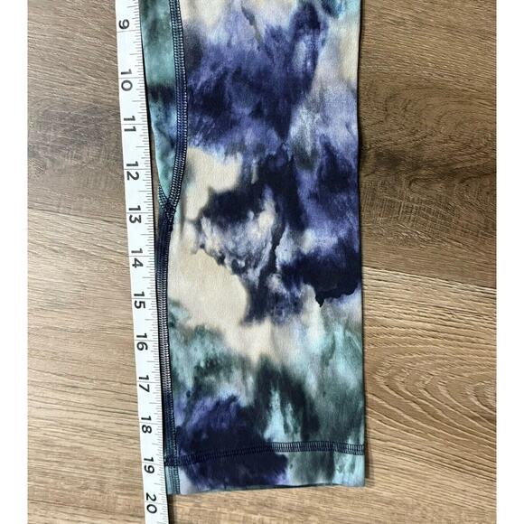 Lululemon Align High-Rise Crop Meteor Wash Print Multi Size 4 - Picture 5 of 9